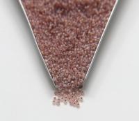 13/0 Charlotte Cut Beads White Opal Rose Gold Lined 5/10/20/50/250/500 Grams PREMIUM SEED BEADS, Native Supply