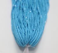 11/0 Hanks Charlotte Cut Beads Opaque Turquoise 1/5/25/50/100 Hanks 2.0mm PREMIUM beads craft supplies, embroidery materials