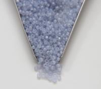 8/0 Truecuts Beads Light Pale Blue Opal glass beads jewelry supply vintage findings craft supply rare materials