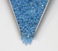 8/0 Charlotte Cut Beads MATT Neon Linings Grams frosted glass beads jewelry supply native beads embroidery supply