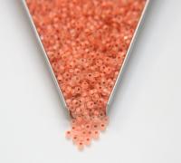 8/0 Charlotte Cut Beads MATT Neon Linings Grams frosted glass beads jewelry supply native beads embroidery supply