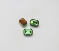 Vintage Swarovski 14x10 mm Octagon rare Fancy Stone gemstones jewlery making color zirconium