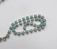 12SS MATT Rhinestone Chain Swarovski vintage 3mm vintage findings strass chains PREMIUM supplies wedding decorations laces