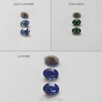Vintage Swarovski 14x10 mm Crystal Fancy Oval Shape 4128/4100 Premier Crystal Rhinestones Stone gemstones jewlery making color zirconium