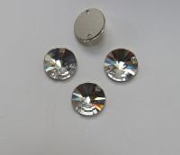 Swarovski 3200 16mm Rivoli Sew On Crystal embroidery jewelry parts bridal decorations embroidery couture materials