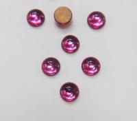 11 mm Swarovski Round Cabochon Cabs foiled Fuchsia Article # 2090/4 Vintage Flat Back 2/6/36/72/144 Pieces