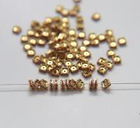 Swarovski Square Spacer Rondelle 177604 5mm Metal findings vintage components jewelry making craft supplies decorations
