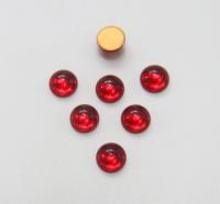 11 mm Swarovski Round Cabochon Cabs foiled Light Siam Article # 2090/4 Vintage Flat Back 2/6/36/72/144 Pieces