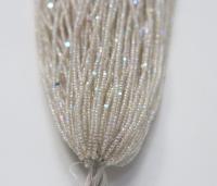 11/0 Hanks Charlotte Cut Beads Patina Crystal Luster Aurore Boreale Hanks PREMIUM SEED BEADS Native Supplies