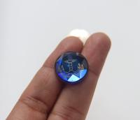 20mm Designer edition Swarovski Bezel anchor engraved Buttons Swarovski Crystal vintage articles