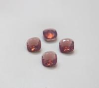 Vintage Swarovski 12mm Cushion Cut in Cyclamen Opal 4470 Premier Crystal 2 Pieces fancy stones, jewelry making, craft supply