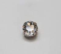 Swarovski 30x22 mm Oval 4127 Crystal Silver Vintage Clips Sewon 4 hole embroidery materials sewing jewelry making craft vintage supplies