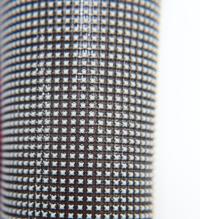 Swarovski Crystal Mesh Standard Sheet in Dark Indigo (40000) 500x200mm Hotfix Black Plating back