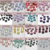 Vintage Swarovski 12 mm Rounded Square 4470 UNFOILED Premier Crystal Rhinestones for rings earrings gemstones