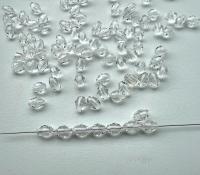 5200 Vintage 6x4 mm Swarovski crystal bead oval shape Crystal fancy beads decorations wedding