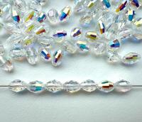 5200 Vintage 6x4 mm Swarovski crystal bead oval shape Crystal fancy beads decorations wedding
