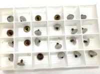 17mm Designer edition Swarovski Jeans Buttons Swarovski Crystal vintage articles