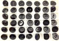 Jet (3002) Swarovski Crystal Square Faceted Buttons for Sewing Projects - 12mm Vintage Crystal Button Beads and Jewelry Supplies