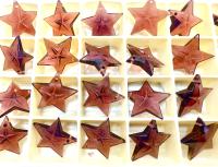 Swarovski Burgundy 6716 Faceted Star Pendants 20mm Crystal drops vintage findings jewelry making wedding decorations chandelier parts