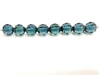 5004 Swarovski 8mm crystal bead round geometric cut in Montana jewelry making beads