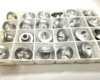 17mm Designer edition Swarovski Jeans Buttons Swarovski Crystal vintage articles