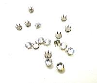 Swarovski Rose Pin (53303), Stainless Steel Casing With Stones in SS20 - Crystal Effects
