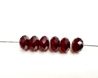 Swarovski 5040 Briolette Siam Satin Crystal Bead 8mm PREMIUM MATERIALS