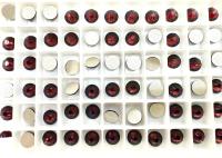 Swarovski 2088 XIRIUS 34ss Flatbacks No-Hotfix Burgundy Rhinestones Nail Art 7mm ss34 Made in Austria