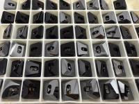 10mm Swarovski 3027 Square Jet Hematite Black Button Vintage crystals tailoring materials