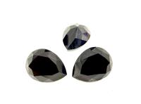 Vintage Swarovski 20x15 mm Jet Unfoiled Pear Shape 4320 Premier Crystal Rhinestones gemstones jewlery