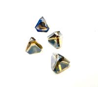 6mm Swarovski 4842 Pyramid Stone Vintage Austrian lead crystal rhinestones jewelry making findings