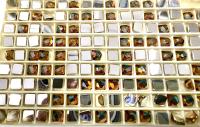 SWAROVSKI 6MM #4854 Space Cut Fancy Stone in 2 Colors 6/24/72/144 Pieces Nail art decoration, craft supplies, wedding decorations, sparkles