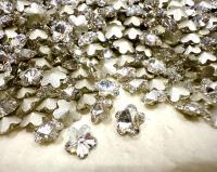 6mm Swarovski 4744 Flower Fancy Stone Crystal Vintage findings jewellery parts