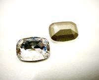 Swarovski 4565 - Classical Baguette Crystal Fancy Stone foiled Premier Crystal Rhinestones (2 Pieces) gemstones
