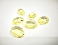 Swarovski 4114 Chessboard Oval 14x10mm Pack of 6 Jonquil (unfoiled) gemstones