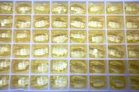 Swarovski 4114 Chessboard Oval 14x10mm Pack of 6 Jonquil (unfoiled) gemstones