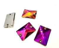 Swarovski 3250 Crystal Volcano Square Sew-On 25x 18mm Rectangle embroidery bridal decorations