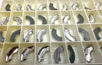 14mm SWAROVSKI 2037 Eclipse Flat Back hotfix crystal decoration clothing embellishment jackets jeans