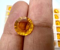 47ss SWAROVSKI #1128 Channel CRYSTAL Vintage Rhinestones in Topaz Unfoiled jewelry making supply vintage components cubic zirconium