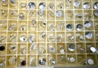 8mm Rare Vintage Swarovski Art #4866 Roulette Rockets Premier Crystal fancy stones jewelry making craft supply