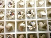 Swarovski 4744 Flower Fancy Stone Crystal 10mm Vintage findings jewellery parts