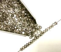 3mm Crystal Satin Swarovski Bicone 5301 Beads Jewelry findings embroidery materials jewelry making