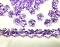 8mm Swarovski 5744 Faceted Flower Crystal Beads side drilled Premium Supply