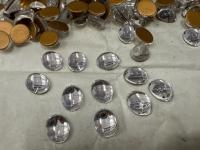Swarovski 10x8 mm Vintage 2190 Crystal Foiled Flat Back Oval Cabochon Cabs
