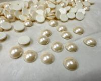 SS34 (7mm) Swarovski Crystal 2080/4 Cabochon Pearl Hotfix Flat Back