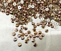 Swarovski Crystal Rose Gold 4MM Xirius Lochrose SEW ON STONES 3188 embroidery materials couture material