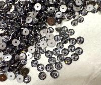 Swarovski Crystal Silver Night 4MM Xirius Lochrose SEW ON STONES 3188 embroidery materials couture material