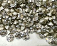 Swarovski Crystal 24ss Crystal Silver Shade 1088 Chatons Swarovski rhinestones zirconium Crystal Clay Jewelry Repair