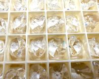 14.4 x14 MM Swarovski Crystal Heart Pendant Beads 6202 Crystal drops in vintage findings jewelry making dangles decoration