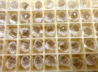 Swarovski 10 X7MM Crystal Clear Disco Ball Drop 6002 Pendant JEWELRY FINDINGS